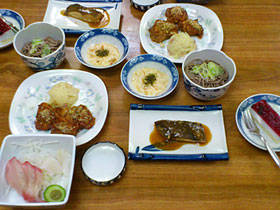 料理の一例