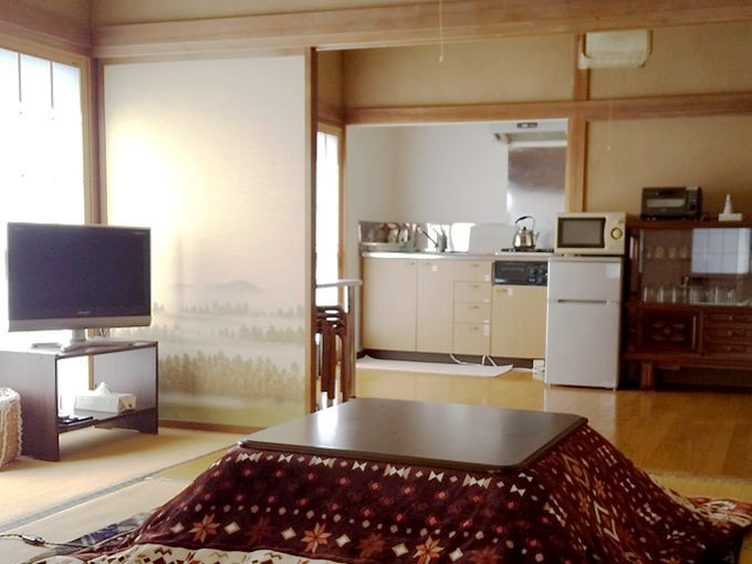 １階キッチン付きのお部屋座敷タイプ